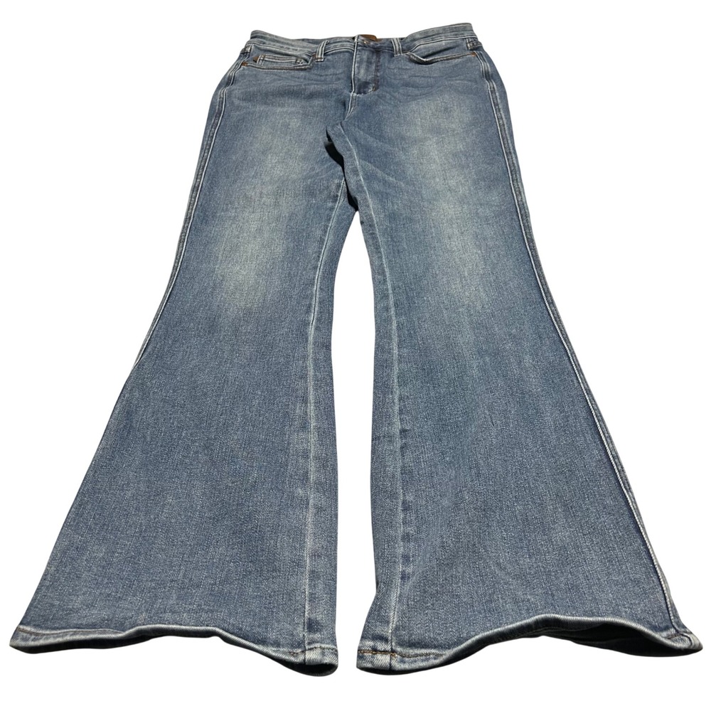 Judy Blue Boot Cut Blue Women Size 13/31 Regular Jeans Stretch High Rise Denim